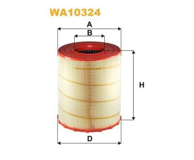 WA10324   (465/5) WIX Фільтр повітря