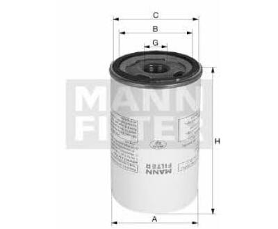 LB1374/2 Фільтр повітря (MANN)