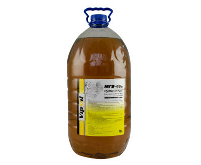 Олива гідравлічна VipOil МГЕ-46в, 10л