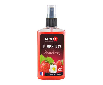 NOWAX Автомобільний ароматизатор повітря PUMP SPRAY 75ml, Strawberry,