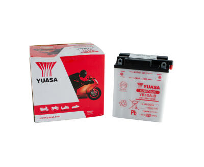 Акумулятор МОТО YB12A-B(CP) Yuasa 12V 12,6Ah 150A