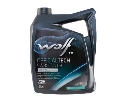 Олива моторна WOLF OFFICIALTECH 5W30 C2/C3  5л.