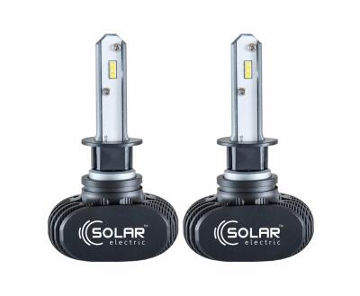 SOLAR LED H1 12/24V 6000K 4000Lm 50W Seoul CSP 19x19 км-т 2шт (50шт.)