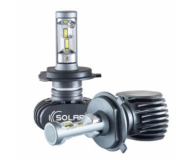 SOLAR LED H4 12/24V 6000K 4000Lm 50W Seoul CSP 19x19 км-т 2шт (50шт.)