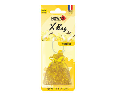 NOWAX Автомобільний ароматизатор повітря полімерний Nowax X Bag - Vanilla (20шт/ящ)