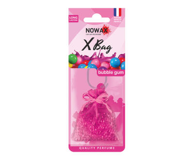 NOWAX Автомобільний ароматизатор повітря полімерний Nowax X Bag - Bubble Gum (20шт/ящ)