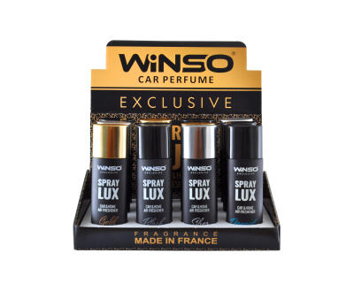 Освіжувач повітря WINSO Spray Lux Exclusive 55 мл. MIX (12шт/Бокс)