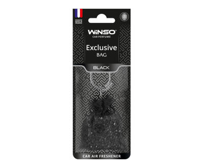 Освіжувач повітря WINSO AIR BAG Exclusive з ароматизованими гранулами 20г. Black (20шт/ящ.)