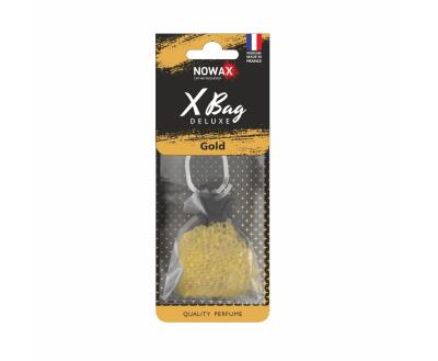 NOWAX Автомобільний ароматизатор повітря полімерний  X Bag DELUXE - Gold
