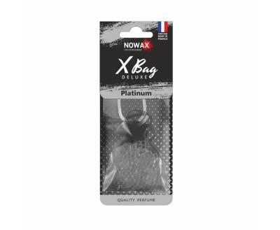NOWAX Автомобільний ароматизатор повітря полімерний  X Bag DELUXE - Platinum