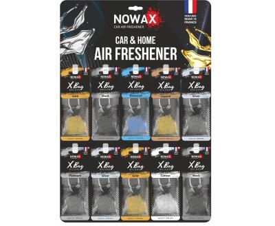 NOWAX Автомобільний ароматизатор повітря  X Bag DELUXE, дисплей