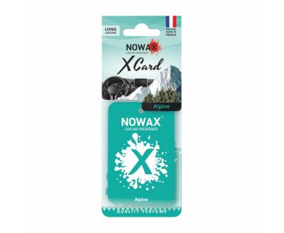 NOWAX Ароматизатор NOWAX серія "X CARD" - Alpine
