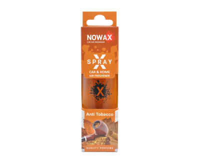 NOWAX Ароматизатор повітря з розпилювачем в коробці NOWAX серія “X Spray“ - Anti Tobacco