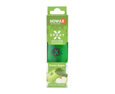 NOWAX Ароматизатор повітря з розпилювачем в коробці NOWAX серія “X Spray“ - Green apple
