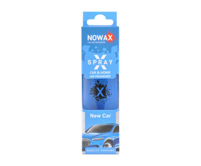 NOWAX Ароматизатор повітря з розпилювачем в коробці NOWAX серія “X Spray“ - New Car