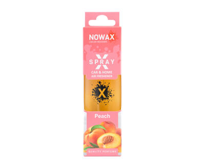 NOWAX Ароматизатор повітря з розпилювачем в коробці NOWAX серія “X Spray“ - Peach