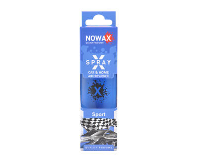 NOWAX Ароматизатор повітря з розпилювачем в коробці NOWAX серія “X Spray“ - Sport
