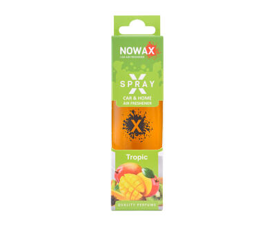 NOWAX Ароматизатор повітря з розпилювачем в коробці NOWAX серія “X Spray“ - Tropic