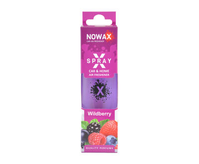 NOWAX Ароматизатор повітря з розпилювачем в коробці NOWAX серія “X Spray“ - Wildberry