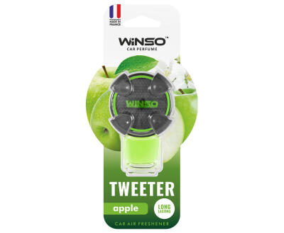 Освіжувач повітря WINSO Tweeter, на дефлектор, 8мл., Apple (24шт/ящ.)