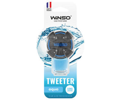 Освіжувач повітря WINSO Tweeter, на дефлектор, 8мл., Aqua (24шт/ящ.)