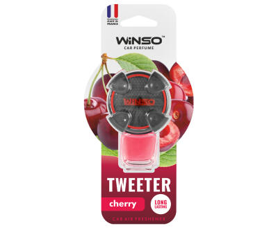 Освіжувач повітря WINSO Tweeter, на дефлектор, 8мл., Cherry (24шт/ящ.)