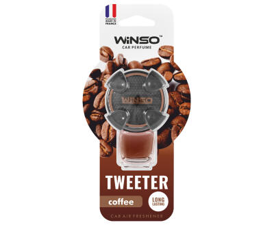 Освіжувач повітря WINSO Tweeter, на дефлектор, 8мл., Coffee (24шт/ящ.)