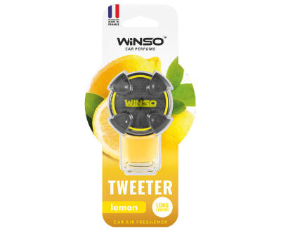 Освіжувач повітря WINSO Tweeter, на дефлектор, 8мл., Lemon (24шт/ящ.)