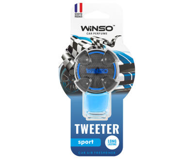 Освіжувач повітря WINSO Tweeter, на дефлектор, 8мл., Sport (24шт/ящ.)