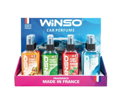 Освіжувач повітря WINSO Pump Spray, спрей 75мл., MIX №3(12шт/ящ)