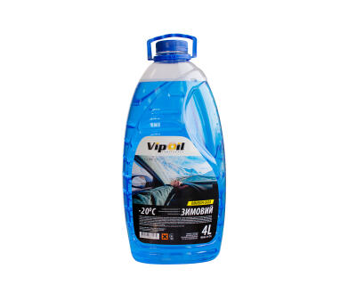 Омивач скла VipOil (зимовий) -20 синій, 4л