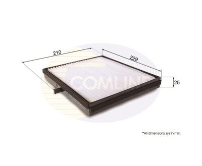 EKF256 Comline - Фільтр салону ( аналогWP9238/LA362 )