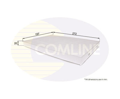 EKF190 Comline - Фільтр салону ( аналогWP9370/LA408 )