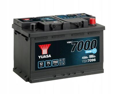 Акумулятор YBX7096 Yuasa 12V 75Ah 700A