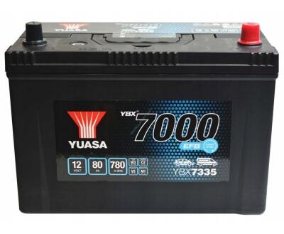 Акумулятор YBX7335 Yuasa 12V 80Ah 780A