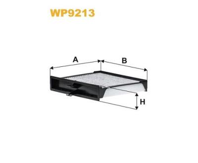 WP9213   (1167A)  WIX Фільтр салону