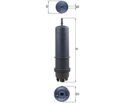 KL872/7 Фільтр палива (KNECHT)