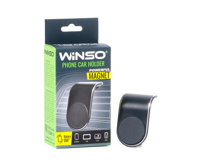 Тримач телефону автомобільний WINSO, магнітний на дефлектор (100шт./уп.)