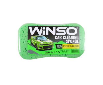 Губка для миття авто WINSO з великими порами 220*120*60mm, (50шт.в уп.)