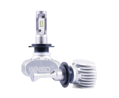 LED H7 12/24V потужність 50Вт, світловий потік 4000Лм., темпрература 6000К, CSP Cree Chip (19х19)