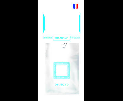 NOWAX Ароматизатор целюлозний серія Delux Card 6 г. - Diamond (50шт/ящ)