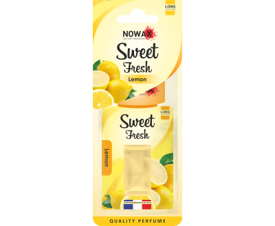 NOWAX Ароматизатор мембранний серія Sweet Fresh 5 ml - Lemon (30шт/ящ)