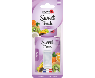 NOWAX Ароматизатор мембранний  серія Sweet Fresh 5 ml - Exotic (30шт/ящ)