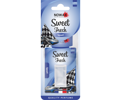 NOWAX Ароматизатор мембранний серія Sweet Fresh 5 ml - Sport (30шт/ящ)