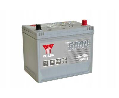 Акумулятор YBX5068 Yuasa 12V 75Ah 650A