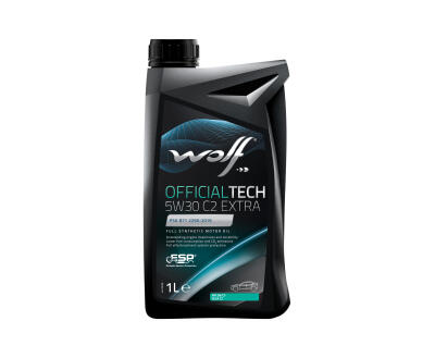 Олива моторна WOLF OFFICIALTECH 5W30 C2 EXTRA  1л.