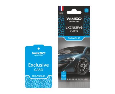 Освіжувач повітря WINSO Exclusive, целюлозний ароматизатор, Diamond, (50шт/ящ.)