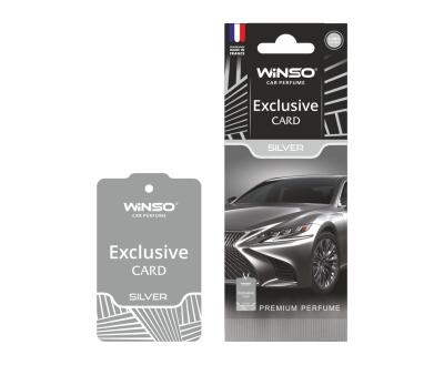 Освіжувач повітря WINSO Exclusive, целюлозний ароматизатор, Silver, (50шт/ящ.)