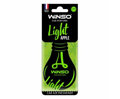 Освіжувач повітря WINSO Light, целюлозний ароматизатор, Apple,(50шт/ящ.)