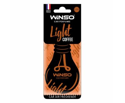 Освіжувач повітря WINSO Light, целюлозний ароматизатор, Coffee,(50шт/ящ.)